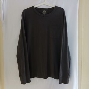 J.Crew Garment Dyed Slub T Shirt L